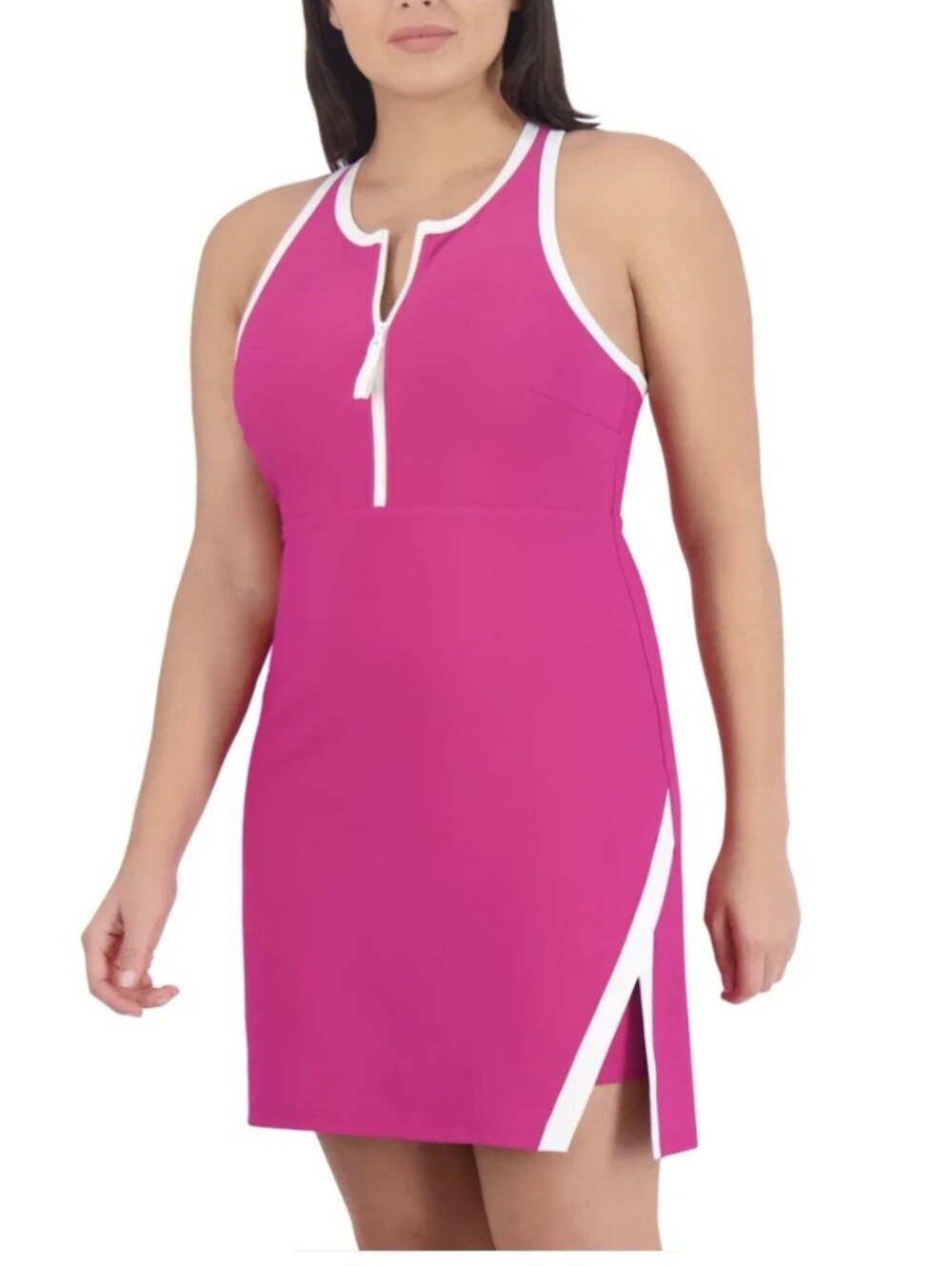 Womens hot pink SAGE Collective athletic dress Size Small